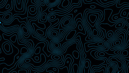 Dark abstract background with intricate swirling patterns and shapes