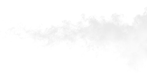 Obraz premium White smoke billows from a source on a clear background during a process of combustion or vapor release in a controlled setting