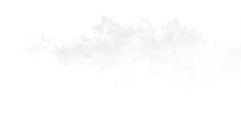 Cloud shape on transparent background used for design or creative projects