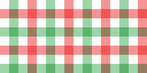 Obraz premium Seamless multicolor checkerboard pattern with pastel green, red, and pink tones, playful geometric background ideal for wallpaper, textile design, wrapping paper, web layouts, and creative projects.