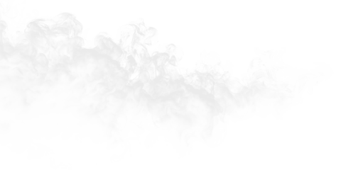 Smoke moving across a transparent space, creating a swirling pattern and soft texture