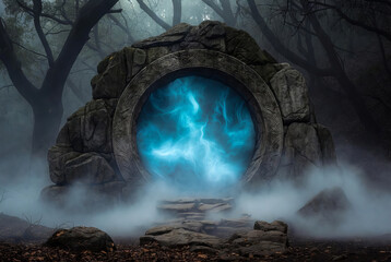 A close-up of a fabulous portal to the other world.