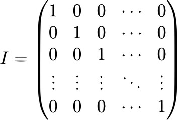 Matrix Linear Algebra Vector Illustration Explaining Mathematical Transformations, Coordinate Systems and Analytical Structures