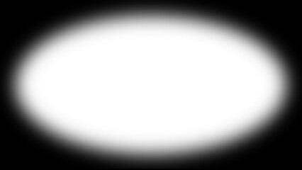 Transparent black vignette border frame overlay shadow effect for video or image mockup. Blank vignette blurred decorative frame with realistic shadow on transparent background. Vector illustration.