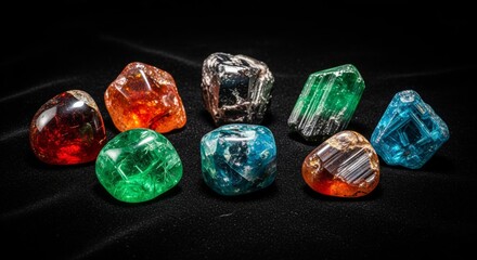 Colorful rare earth minerals collection representing global resource geopolitics
