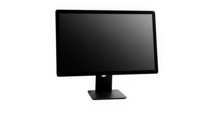 computer monitor on stand  electronic device