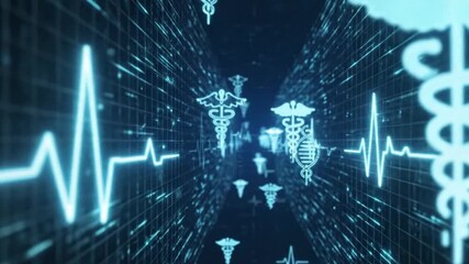 Footage of Futuristic Healthcare - Powered by Adobe