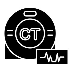 ct scan Solid icon