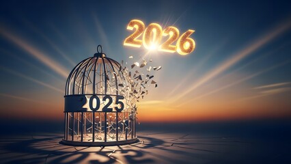 Transitioning from 2025 to 2026, a new year brings freedom and opportunity
