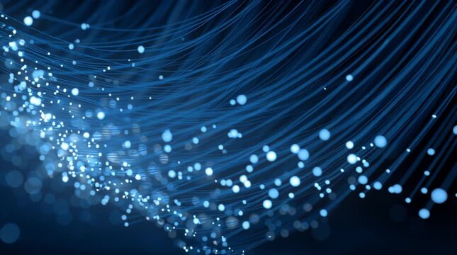 Blue background with soft glowing light, smooth gradient effect, minimalistic and clean design, subtle illumination, high-resolution, abstract backdrop for overlay or motion graphics.