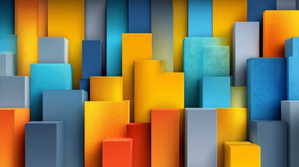 Modern corporate abstract background depth effect