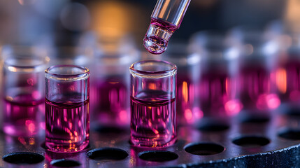 Anonym chemist microbiology experiment biology analysis. Generated Ai