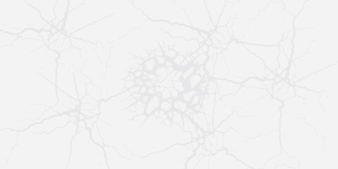 Abstract network of lines and shapes on a white background.