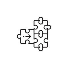 jigsaw puzzle with missing piece