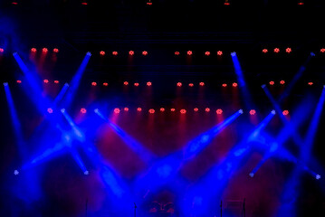 Light equipment for concerts.