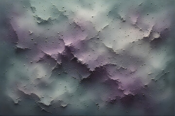 An abstract vintage grunge background featuring a dark textured wall pattern with aged brown paint and smoky cloud effects on an old paper surface.