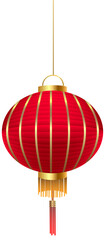 red chinese new year lantern