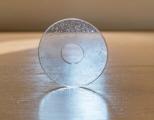 Crystal Disc Reflection