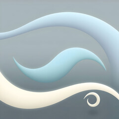 A softly blurred background