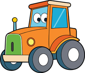 toy truck on the road