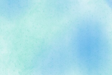 Soft watercolor gradient background blending light blue and mint tones with subtle paper texture. Calm and airy abstract backdrop suitable for design, branding, stationery, and modern visuals.