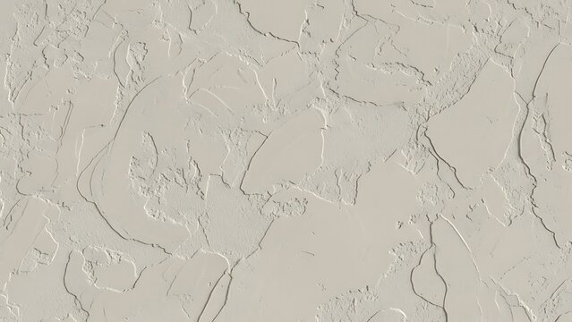 Close-up of a textured, off-white surface with a rough, cracked pattern and a smooth lower border.