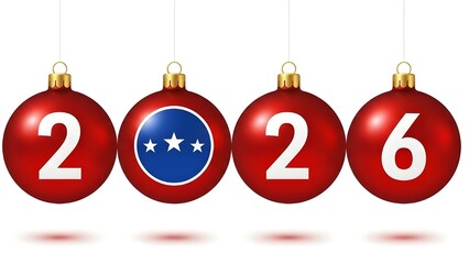 2026 new year s ornaments with patriotic theme
