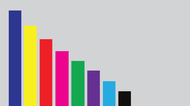 3D business graph chart with a rising arrow and green bars illustrating financial growth and market success on a white background for data report