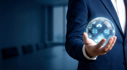 Global Digital Business Technology in Hand