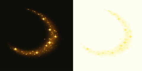 Bright orange flame animation for a glowing golden fire alphabet set for Christmas holiday celebration art © Jharna Akter