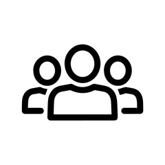 Three people together