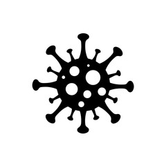 Illustration of a virus particle