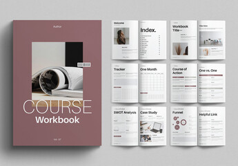 Workbook Template Design Layout