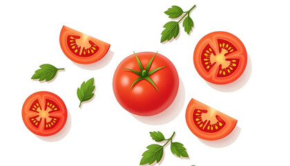 tomatoes vegetable food