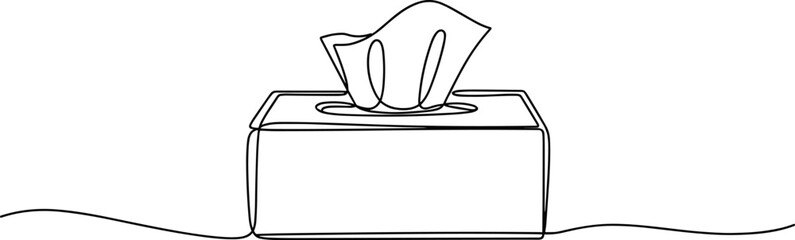 Hand Drawn Ballot Box with Paper Vote voting election