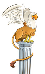 Griffin Monster, Greek mythology