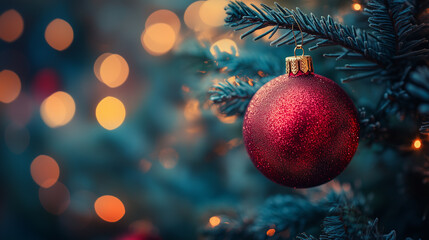 Christmas decoration on background. Merry Christmas and happy New Year background