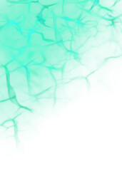 PNG Turquoise Gradient Abstract Texture Organic Vein-Like Pattern for Artistic Background and Design Projects.
