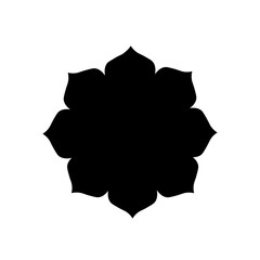 Elegant ornamental floral design, perfect for decorative and artistic projects