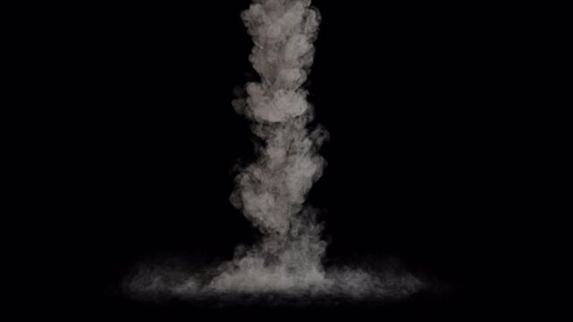 High-intensity rocket launcher flame stock footage showing a powerful muzzle blast and fiery exhaust burst. Ideal for military scenes, action films, war documentaries, first-person shooter games
