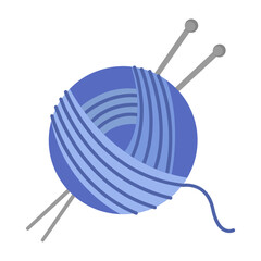 Vector graphics icon for Knitting