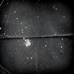 Abstract Black and White Texture with Cracks and Spots.