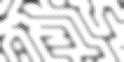 White and gray background. Geometric style. Mesh of triangles. Mosaic template for your design. Paper texture.