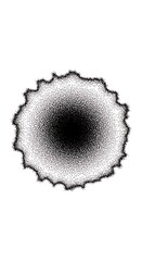 Abstract Black Hole - A Digital Art Exploration of Cosmic Mystery.