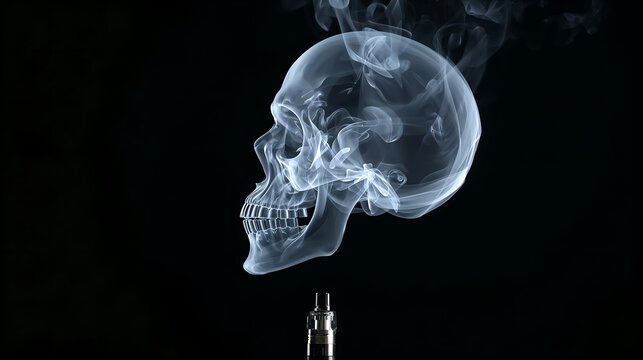 vap youtube Vape skull Vector Images & Graphics for Commercial Use main image 0