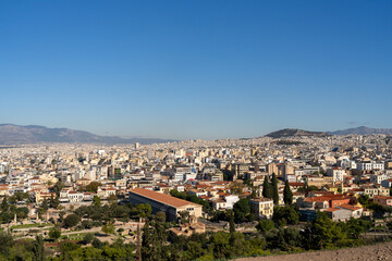 Athens Unfolding from the Heights
