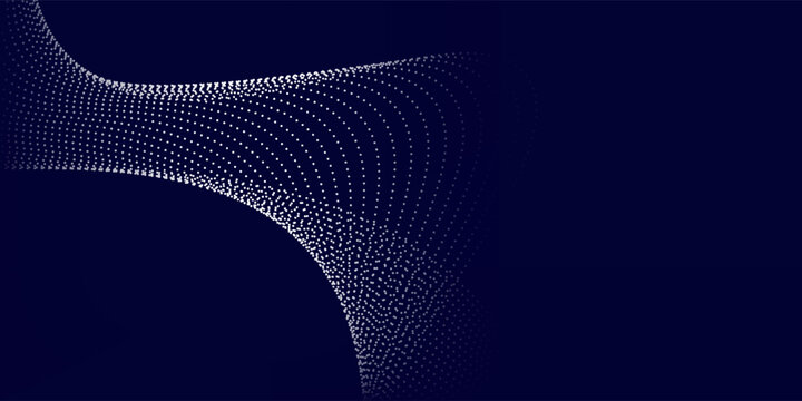 Purple background with many glowing particles. Information digital modern particles line wallpaper glow abstract