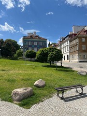 The old town of Warsaw