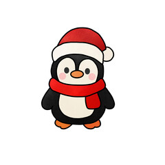 Obraz premium santa claus cartoon