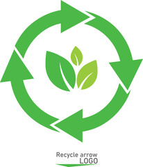 Fototapeta premium green eco friendly icon